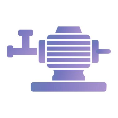 water pipe icon. outline illustration of pipeline vector icons for web