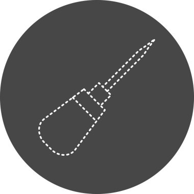 Amanın. Web simgesi basit tasarım