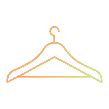 Askı simgesi. vektör illüstrasyonu