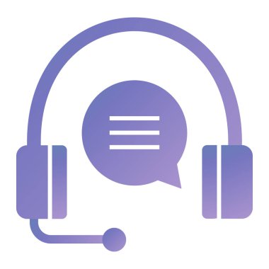 Konuş. Web simgesi basit tasarım