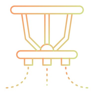 Musluk ikonu. Web için boru vektör simgelerinin özet çizimi