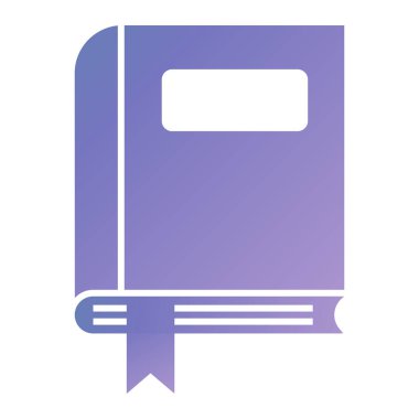 kitap simgesi vektör illüstrasyonu