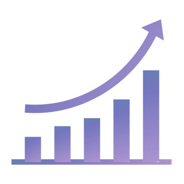 iş grafiği vektör illüstrasyonu