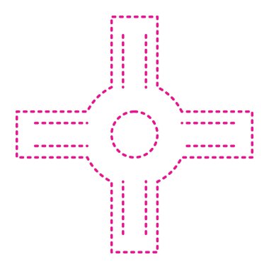 pusula simgesi. vektör illüstrasyonu