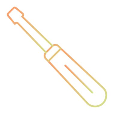 tornavida ikonu vektör çizimi