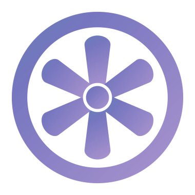 Hayran. Web simgesi basit illüstrasyon