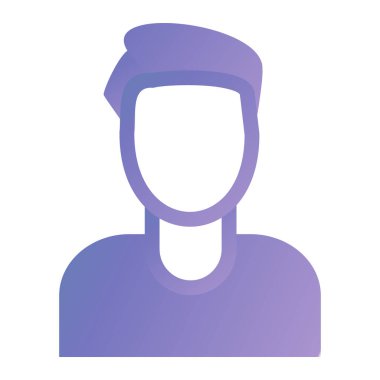 avatar. Web simgesi basit tasarım