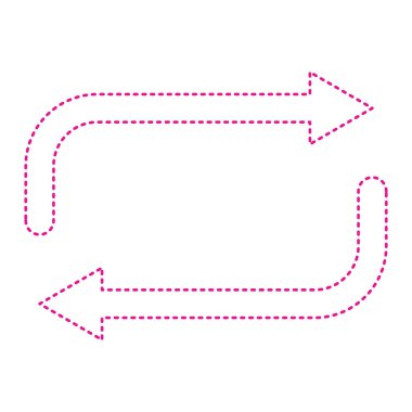 ok simgesi vektör illüstrasyonu