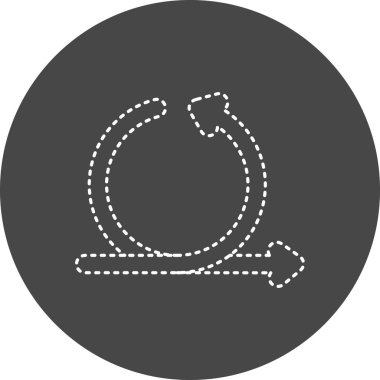 Çevik. Web simgesi basit tasarım