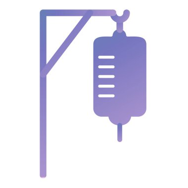 Şırınga. Web simgesi basit illüstrasyon