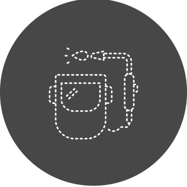 Weld Vector Glyph Icon Design 