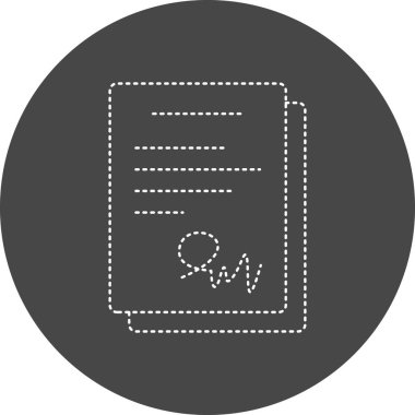 document icon for your project color vector illustration