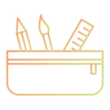 kalem simgesi vektör illüstrasyonu