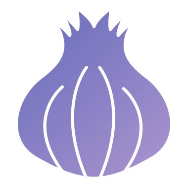 onion vector icon illustration
