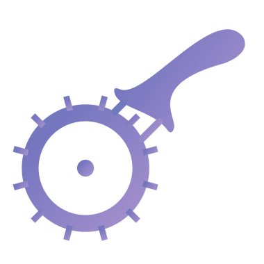 Gördüm. Web simgesi basit illüstrasyon