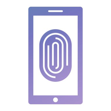 mobile phone with smartphone icon. outline illustration of smart cell device vector icons for web