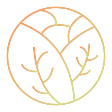 organic food icon. vector illustration