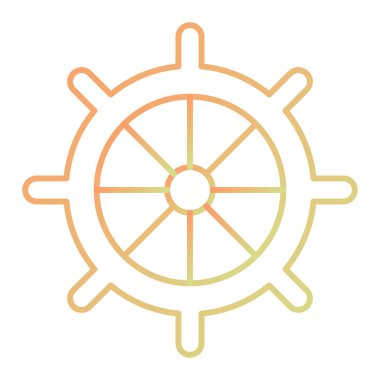 direksiyon simgesi vektör illüstrasyonu