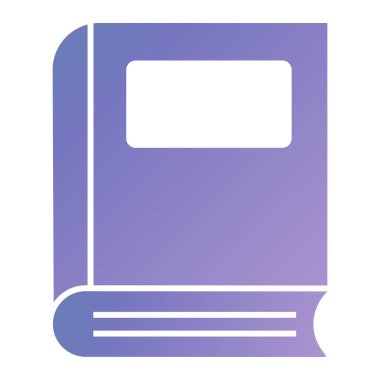 kitap simgesi vektör illüstrasyonu