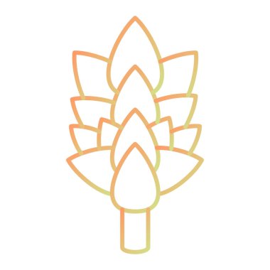 organic food icon. vector illustration