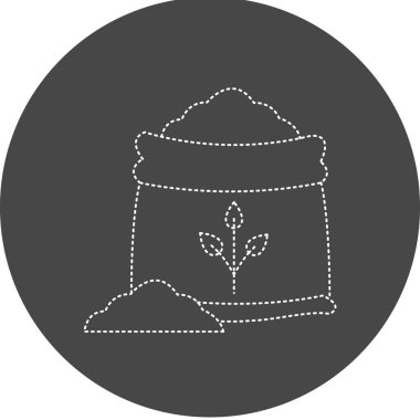 Fertilizer icon, vector illustration simple design