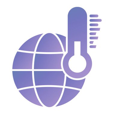 termometre simgesi vektör illüstrasyonu