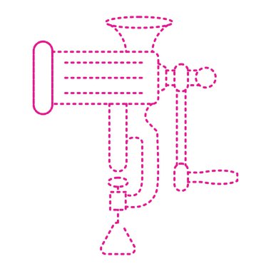 Modern teknoloji simgesinin vektör illüstrasyonu