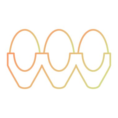 Basit bir simgenin vektör illüstrasyonu