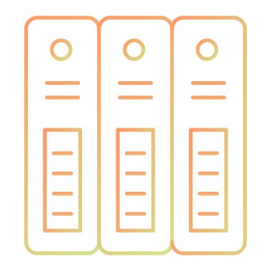 dosya dizini vektör illüstrasyonu