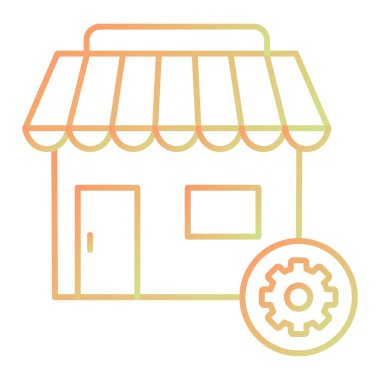 Construction web icon simple illustration