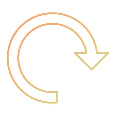 Modern illüstrasyon vektör simgesini tazele