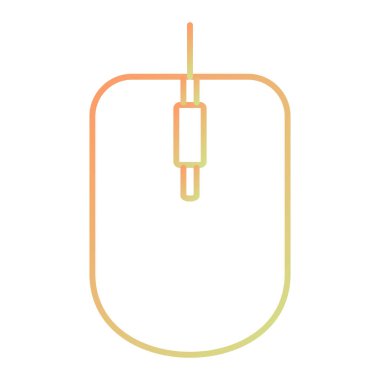 USB kablo ikonu. vektör illüstrasyonu