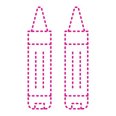 kalem simgesi vektör illüstrasyonu