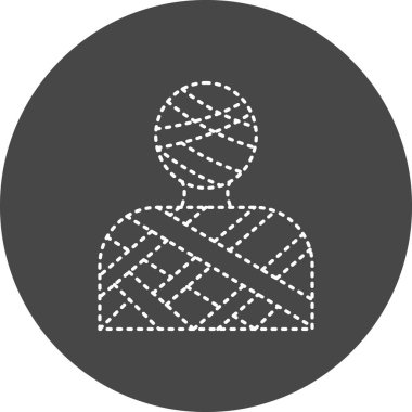 İnsan simgesinin vektör illüstrasyonu