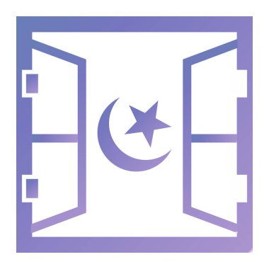 pencere vektörü simgesi modern basit illüstrasyon