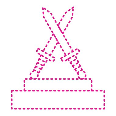 vector illustration of thin modern icon isolated on background