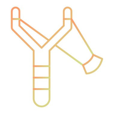 Yapı ve modern simgenin vektör illüstrasyonu