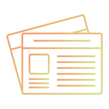 seo modern simgesinin vektör illüstrasyonu