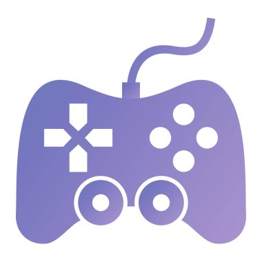 Oyun kolu. Web simgesi basit illüstrasyon