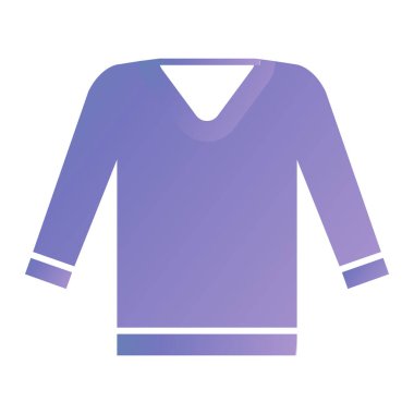 Gömlek ikonu. vektör illüstrasyonu