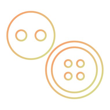 Dikiş simgesinin vektör illüstrasyonu