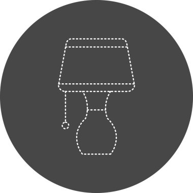 Lamba simgesinin vektör illüstrasyonu 