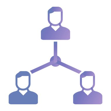 iş yönetimi vektör simgesi