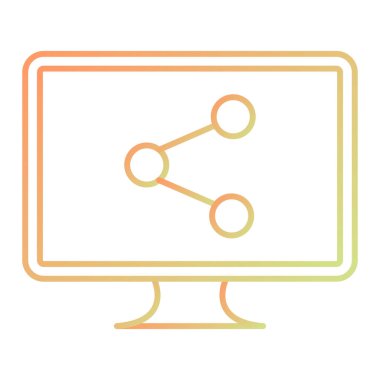 Paylaş. Web simgesi basit tasarım