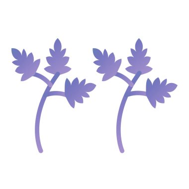 çiçek simgesi vektör illüstrasyonu