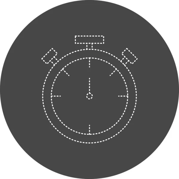 Stopwatch Web Icon Simple Illustration — Stok Vektör