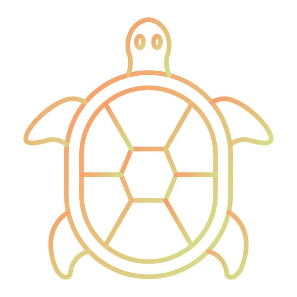 Значок Черепахи Векторна Ілюстрація — стоковий вектор