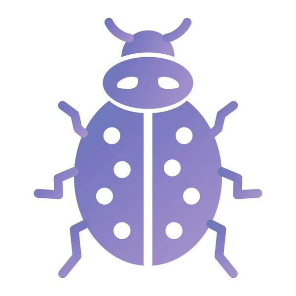 Ícone Bug Bonito Ilustração Vetorial —  Vetores de Stock