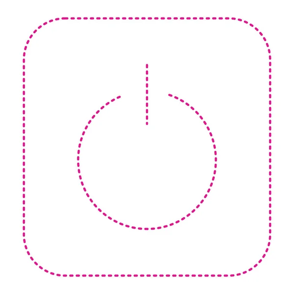 Vector Illustration Switch Button Icon Element — Vector de stock