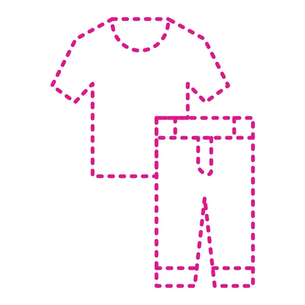 Clothes Icon Simple Illustration — Vetor de Stock
